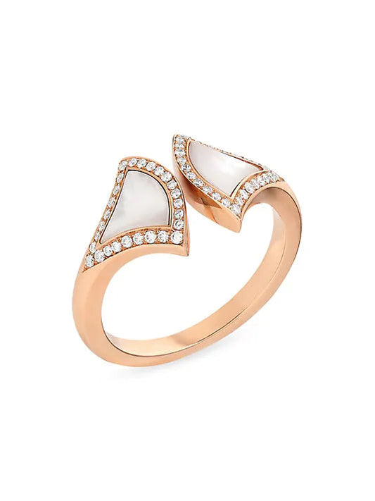 [⭐Hevara Jewelry]DREAM MOP DIAMOND OPEN RING