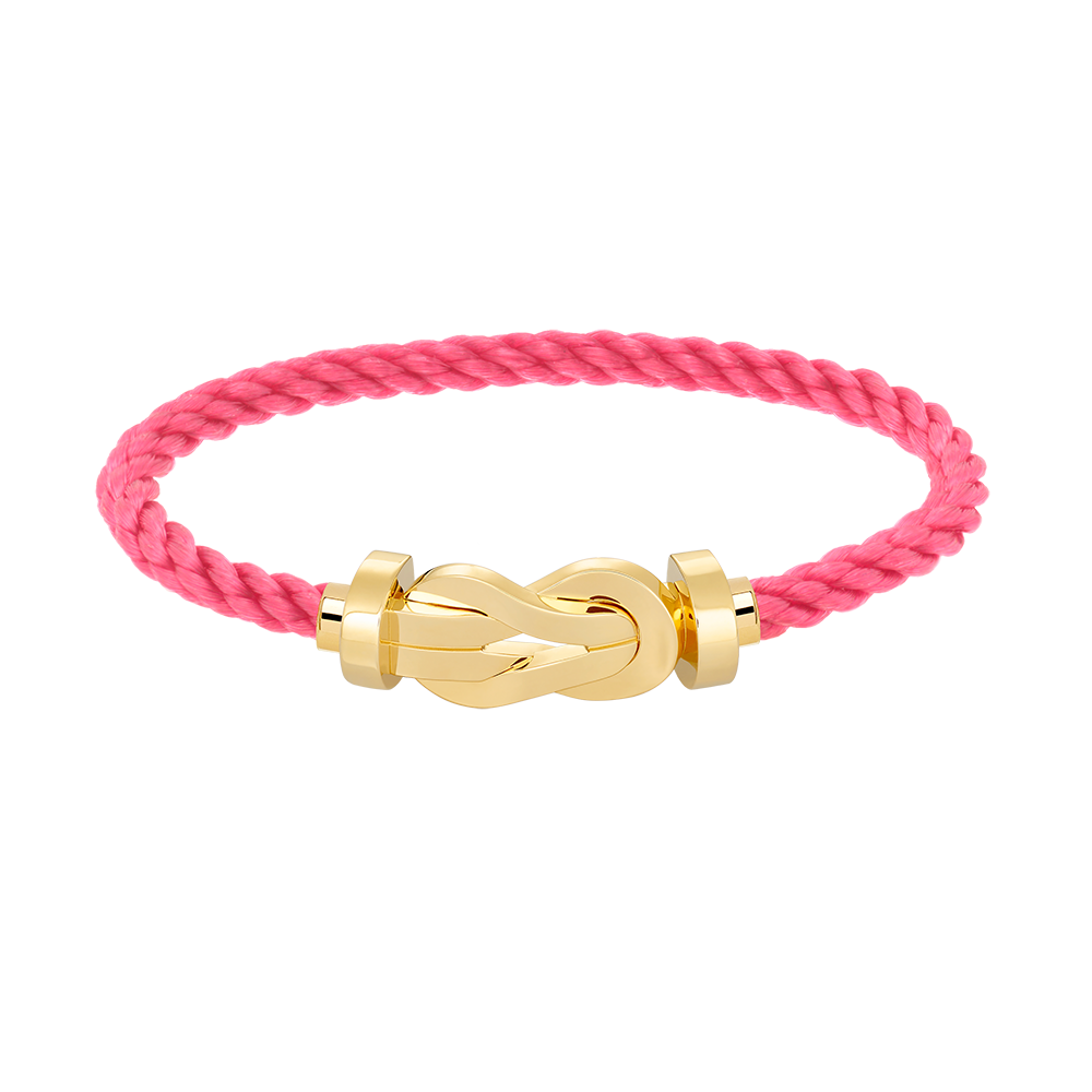 [⭐Hevara Jewelry]CHANCE LARGE 8 FIGURE BUCKLE NO DIAMOND BRACELET GOLD