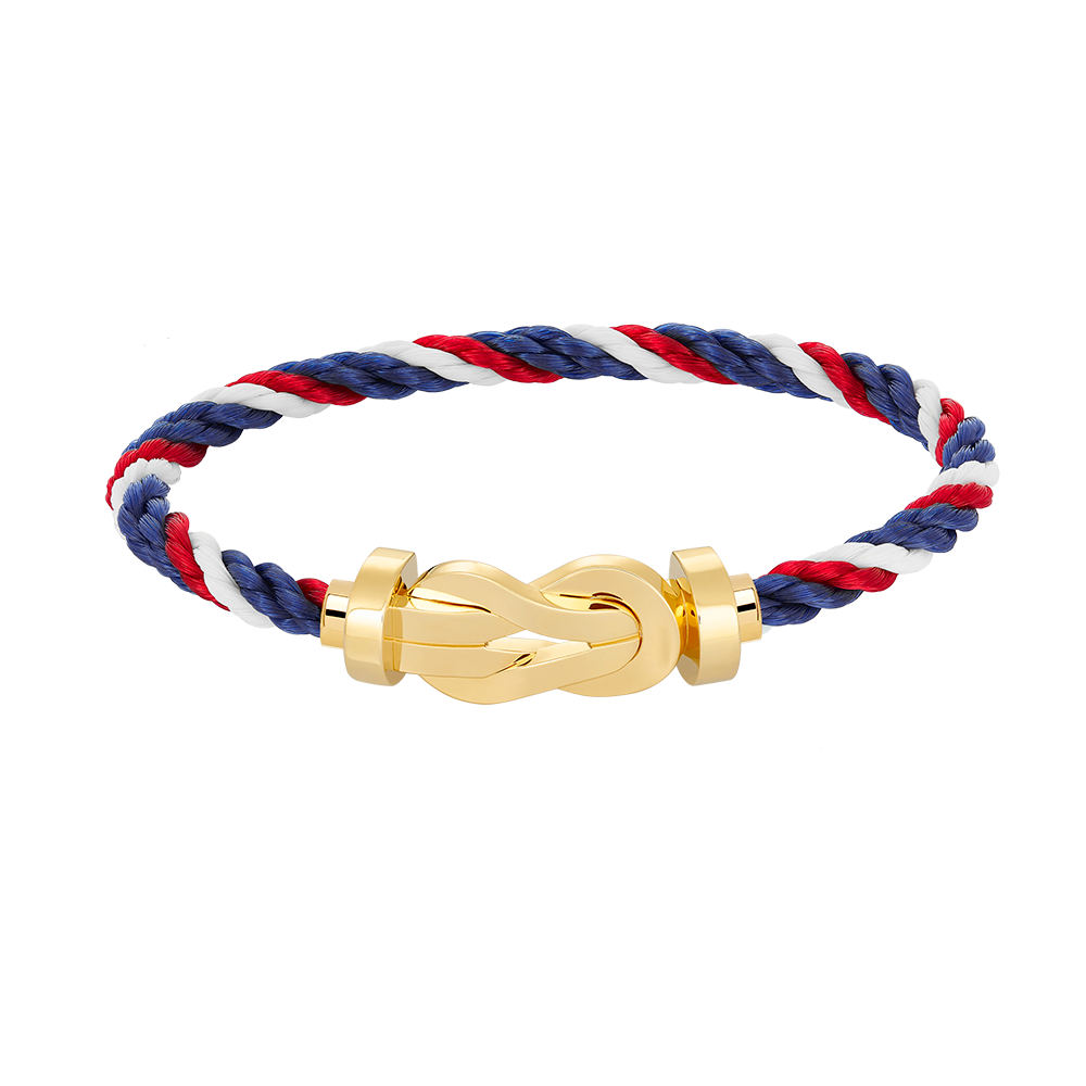 [⭐Hevara Jewelry]CHANCE LARGE 8 FIGURE BUCKLE NO DIAMOND BRACELET GOLD