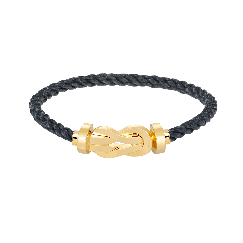 [⭐Hevara Jewelry]CHANCE LARGE 8 FIGURE BUCKLE NO DIAMOND BRACELET GOLD