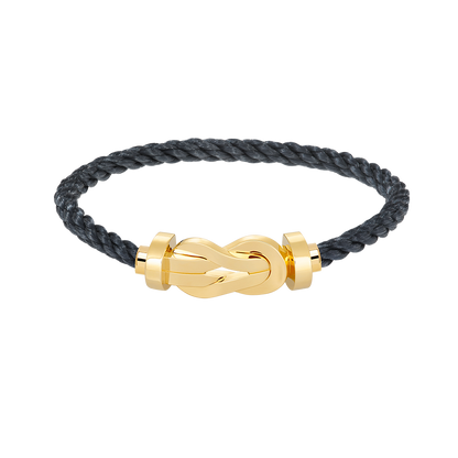[⭐Hevara Jewelry]CHANCE LARGE 8 FIGURE BUCKLE NO DIAMOND BRACELET GOLD
