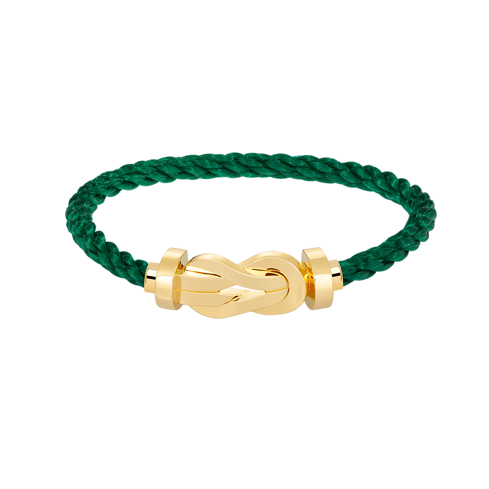 [⭐Hevara Jewelry]CHANCE LARGE 8 FIGURE BUCKLE NO DIAMOND BRACELET GOLD