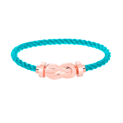 [⭐Hevara Jewelry]CHANCE LARGE 8 FIGURE BUCKLE NO DIAMOND BRACELET ROSE GOLD
