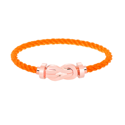 [⭐Hevara Jewelry]CHANCE LARGE 8 FIGURE BUCKLE NO DIAMOND BRACELET ROSE GOLD