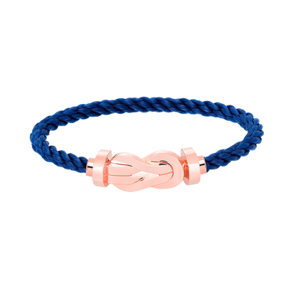 [⭐Hevara Jewelry]CHANCE LARGE 8 FIGURE BUCKLE NO DIAMOND BRACELET ROSE GOLD