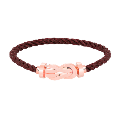 [⭐Hevara Jewelry]CHANCE LARGE 8 FIGURE BUCKLE NO DIAMOND BRACELET ROSE GOLD