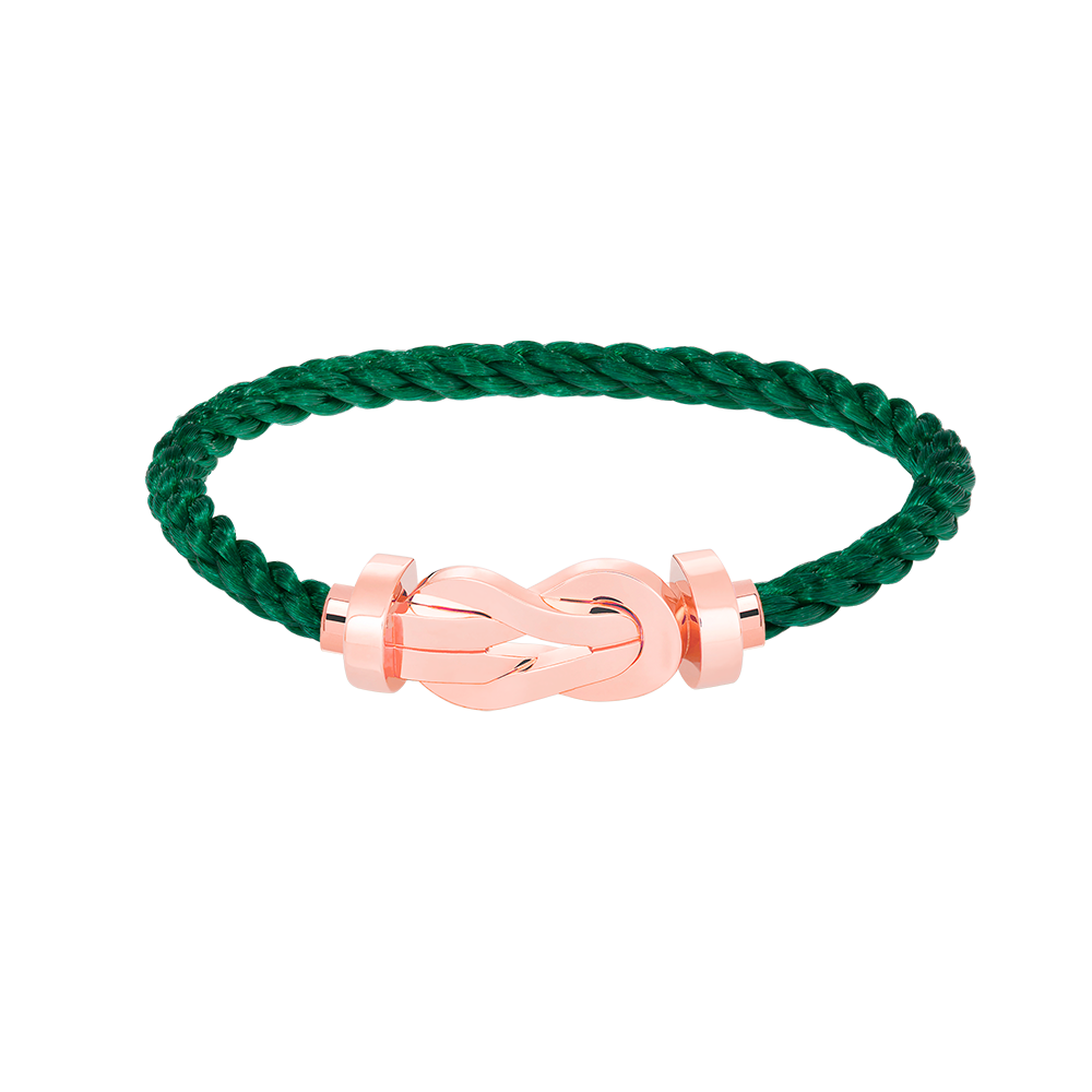 [⭐Hevara Jewelry]CHANCE LARGE 8 FIGURE BUCKLE NO DIAMOND BRACELET ROSE GOLD