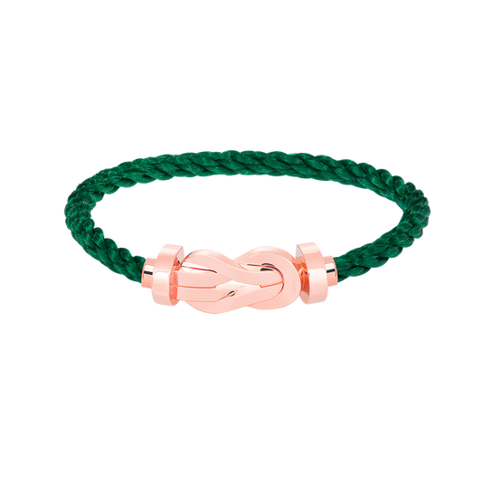 [⭐Hevara Jewelry]CHANCE LARGE 8 FIGURE BUCKLE NO DIAMOND BRACELET ROSE GOLD