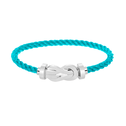 [⭐Hevara Jewelry]CHANCE LARGE 8 FIGURE BUCKLE NO DIAMOND BRACELET SILVER