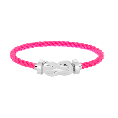 [⭐Hevara Jewelry]CHANCE LARGE 8 FIGURE BUCKLE NO DIAMOND BRACELET SILVER