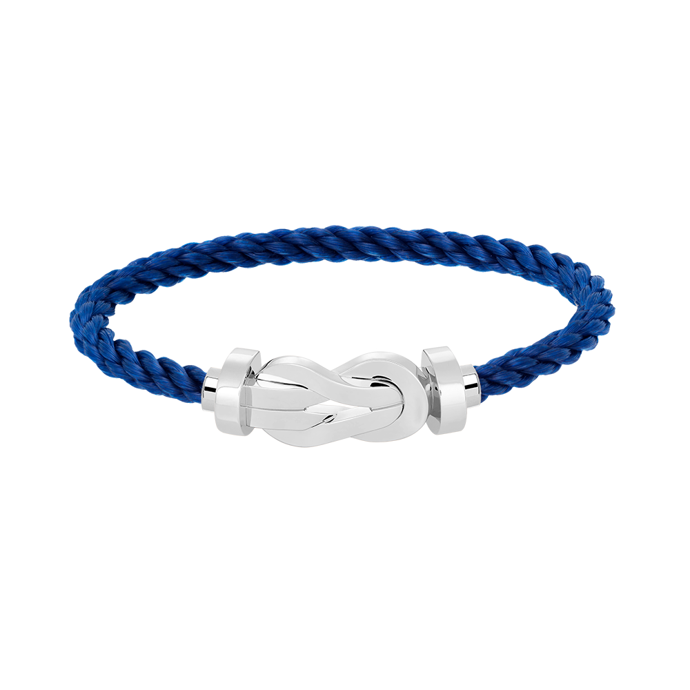 [⭐Hevara Jewelry]CHANCE LARGE 8 FIGURE BUCKLE NO DIAMOND BRACELET SILVER