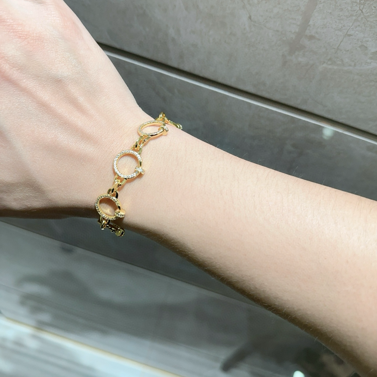 [⭐Hevara Jewelry Jewelry] LOVE&JUSTE BRACELET DIAMONDS