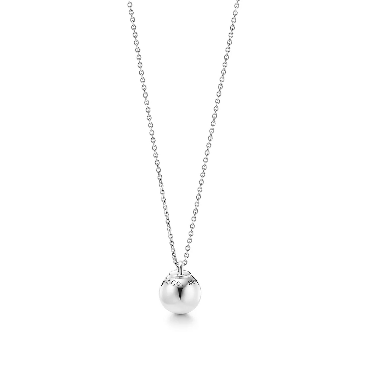 [Hevara Jewelry]BALL PENDANT 12.75MM NECKLACE