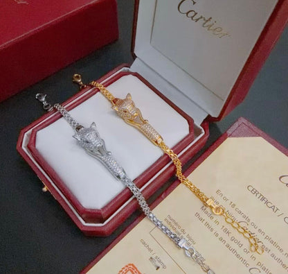 [⭐Hevara Jewelry Jewelry] PANTHERE  BRACELET DIAMONDS