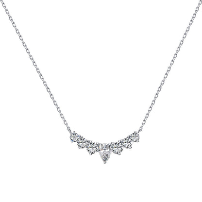 [Hevara Jewelry]Dainty Colorful Heart Necklace