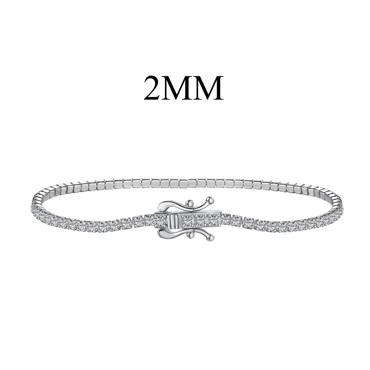 [Hevara Jewelry]Radiant Colorful Round Cut Party Bracelet