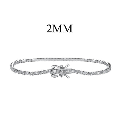 [Hevara Jewelry]Radiant Colorful Round Cut Party Bracelet