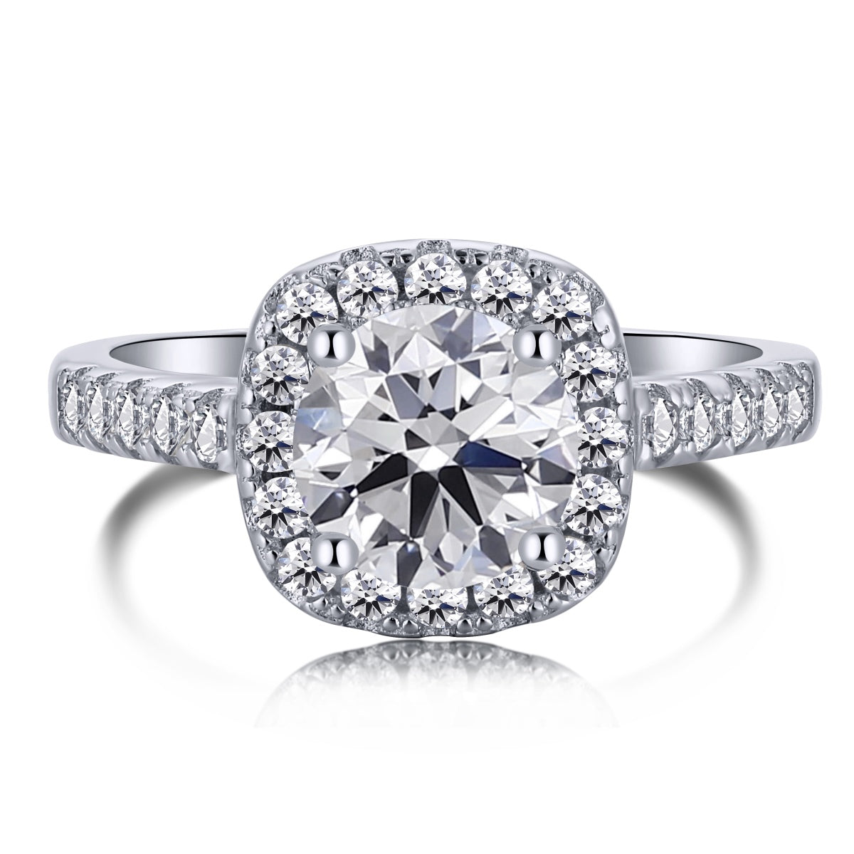 [Hevara Jewelry]Dazzling Resplendent Round Cut Wedding Ring