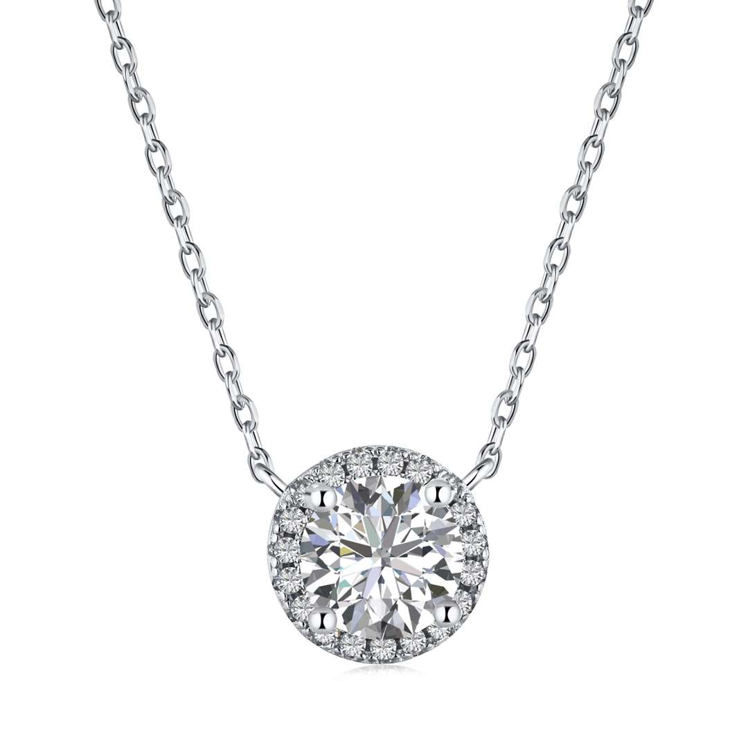 [Hevara Jewelry]Luxurious Round Cut Necklace