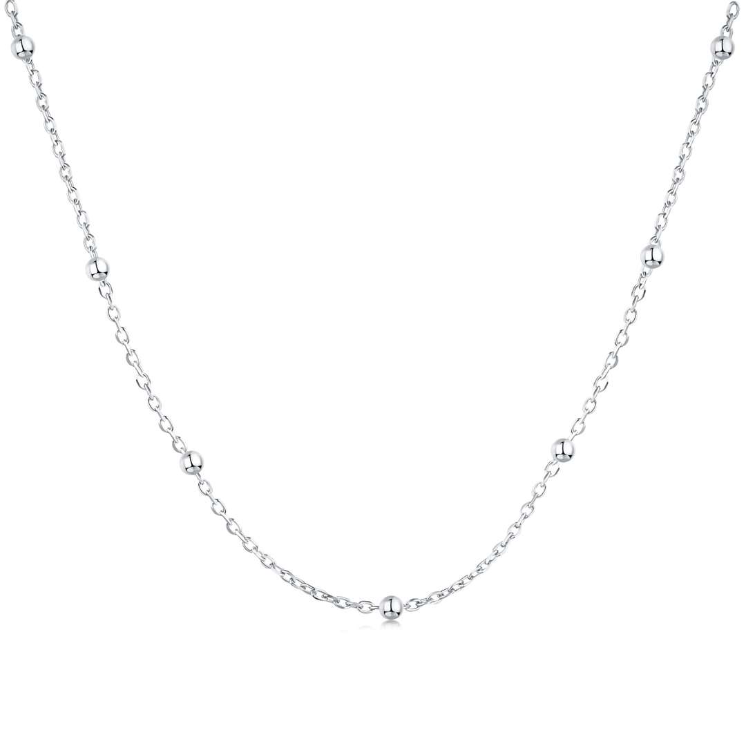 [Hevara Jewelry]Small Bead Clavicle Chain Simple Necklace