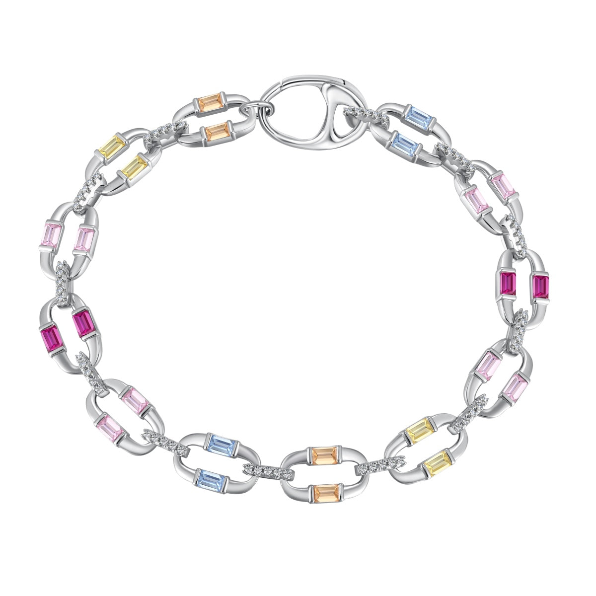 [Hevara Jewelry]Dazzling Colorful Daily Bracelet