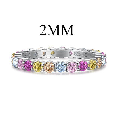 [Hevara Jewelry]Elegant Vivid Round Cut Daily Ring