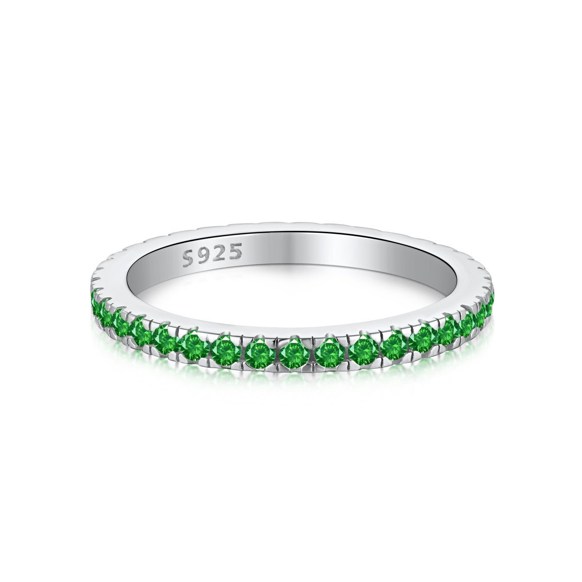 [Hevara Jewelry]Delicate Sparkling Round Cut Daily Ring