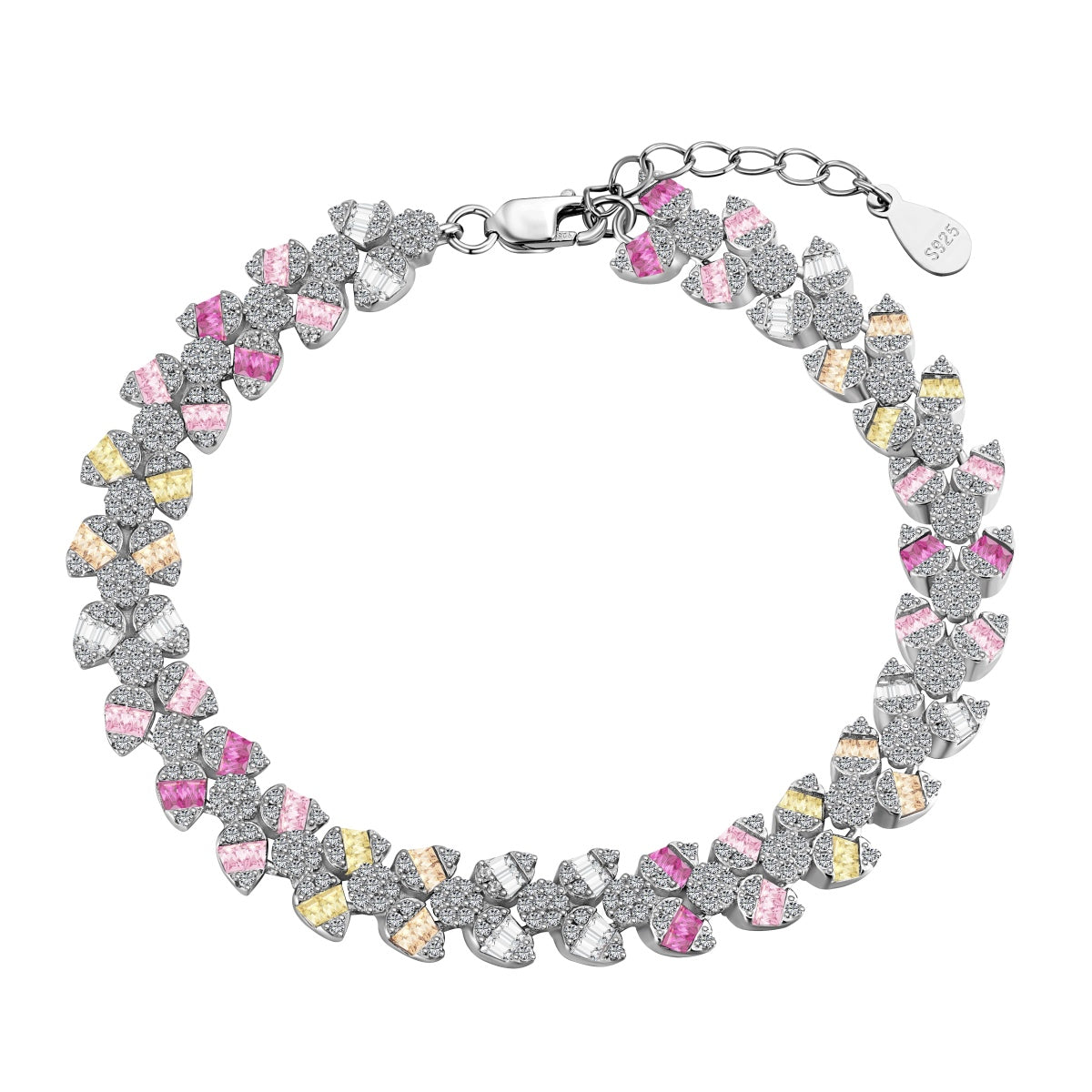 [Hevara Jewelry]Dainty Exquisite Flower Shape Daily Bracelet