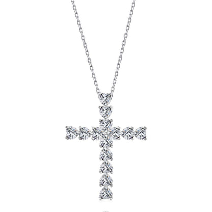 [Hevara Jewelry]Radiant Cross Shape Necklace