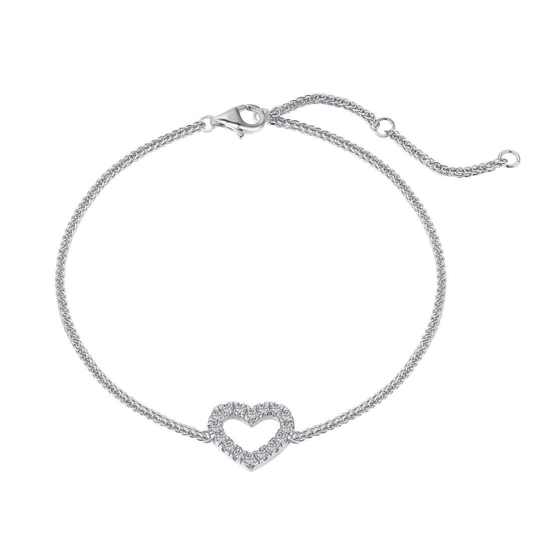 [Hevara Jewelry]Heart Shape Lover Bracelet