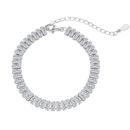 [Hevara Jewelry]Exquisite Emerald Cut Daily Bracelet