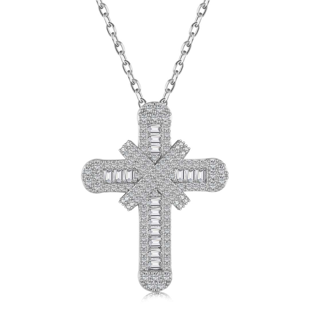 [Hevara Jewelry]Gypsophila With Dimonds Necklace