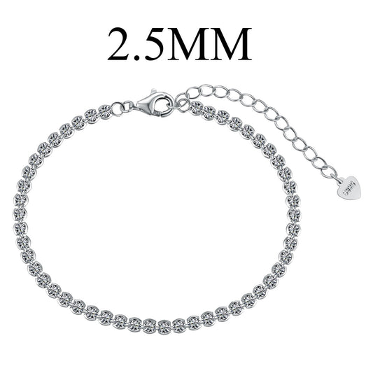 [Hevara Jewelry]Dazzling Sparkling Round Cut Daily Bracelet