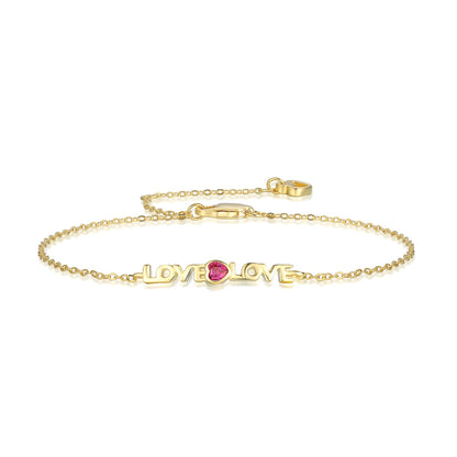 [Hevara Jewelry]Romantic Heart Shape Lover Bracelet