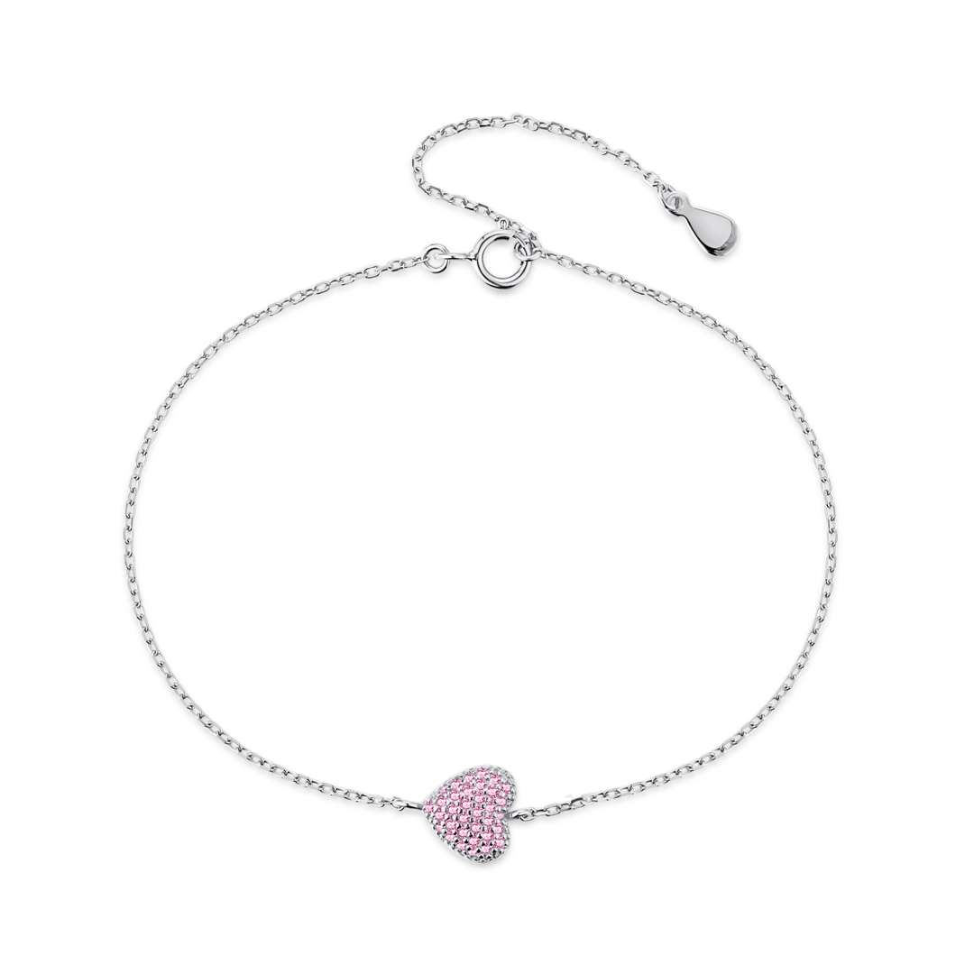 [Hevara Jewelry]Heart-Shaped Gentle and Versatile Bracelet