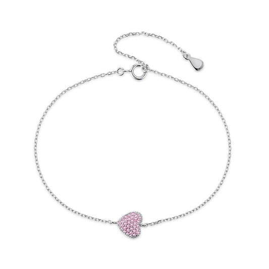 [Hevara Jewelry]Heart-Shaped Gentle and Versatile Bracelet