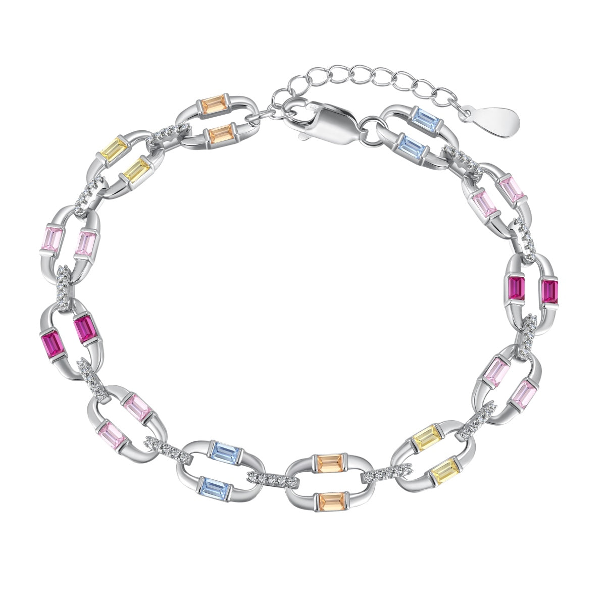 [Hevara Jewelry]Dazzling Colorful Daily Bracelet