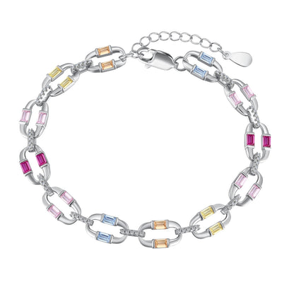 [Hevara Jewelry]Dazzling Colorful Daily Bracelet