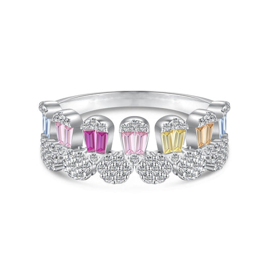 [Hevara Jewelry]Gorgeous Radiant Cut Daily Ring