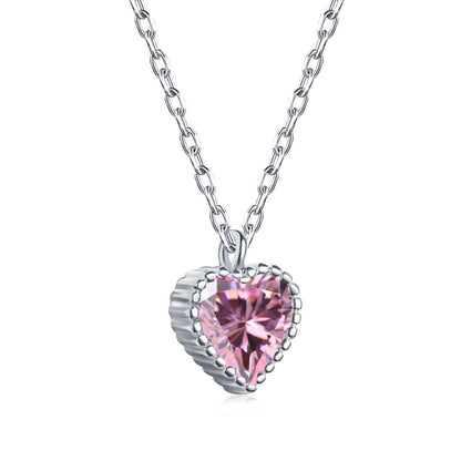 [Hevara Jewelry]Ornate Heart Shape Necklace