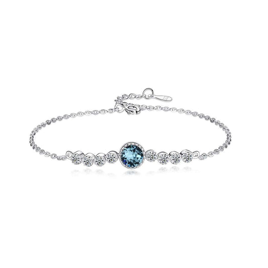 [Hevara Jewelry]Luxurious Heart Of The Ocean Bracelet
