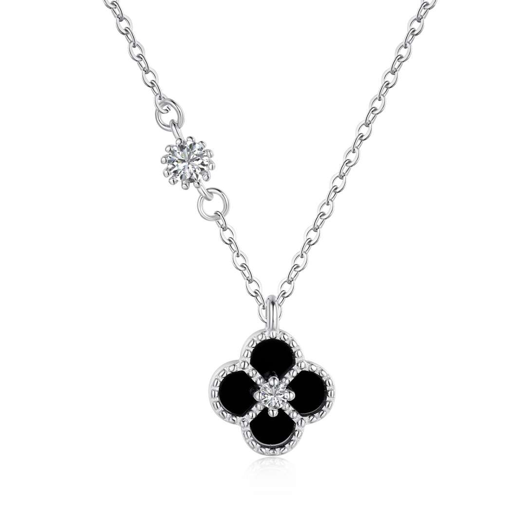 [Hevara Jewelry]Delicate Flower Shape Necklace