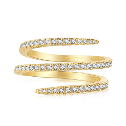 [Hevara Jewelry]Unique Vibrant Entangle Daily Ring
