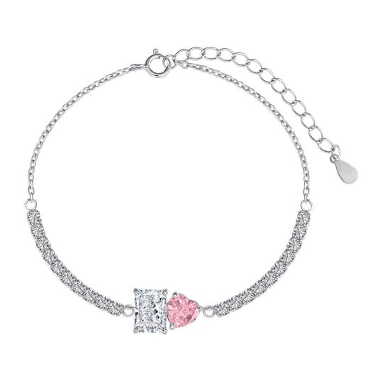 [Hevara Jewelry]Dazzling Unique Multi Shape Lover Bracelet