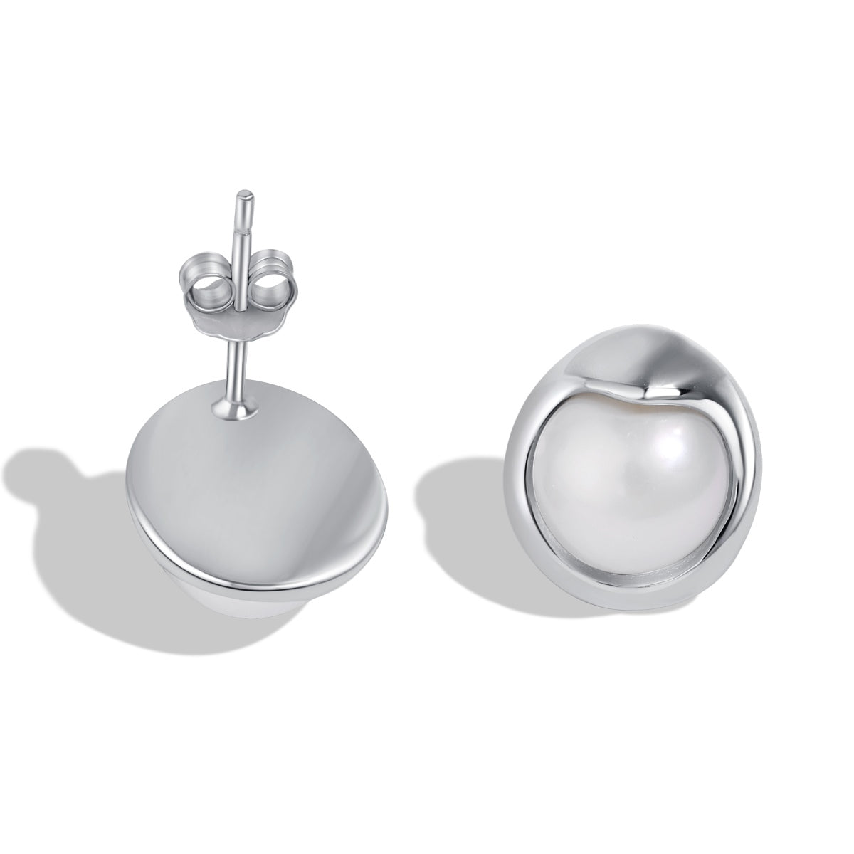[Hevara Jewelry]Dainty Bread Pearl Earrings