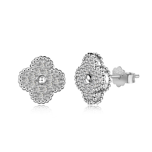 [Hevara Jewelry]Four Leaf Clover Fashion Earrings