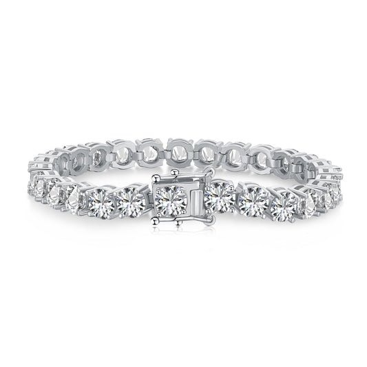 [Hevara Jewelry]0.75 Carat Dazzling Round Cut Wedding Bracelet