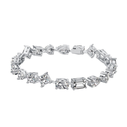 [Hevara Jewelry]Unique Exquisite Multi Cut Daily Bracelet