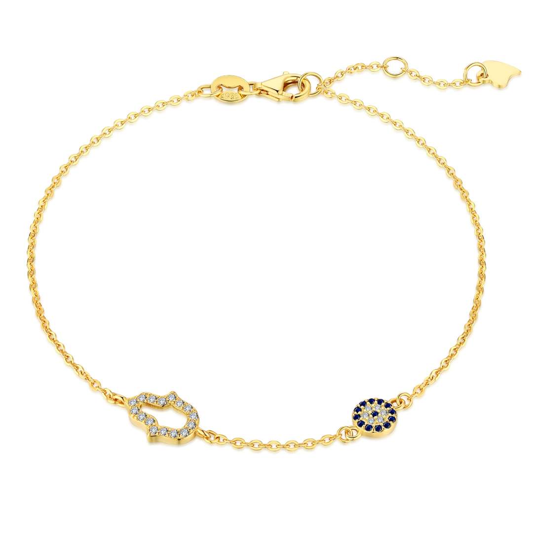 [Hevara Jewelry]Gost Shape & Round Shape Necklace
