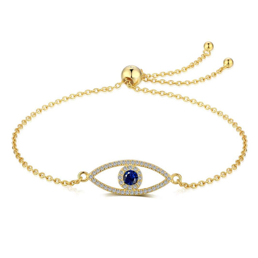 [Hevara Jewelry]Devil's Eye Hollow Design Bracelet